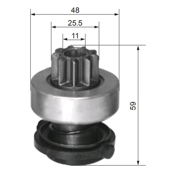 8n Starteris Bendix